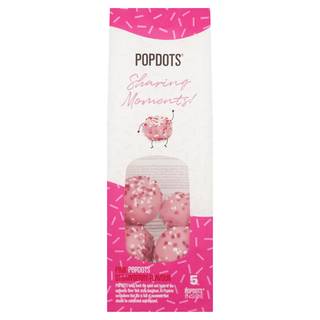 Popdots 5 Strawberry-Flavour Pink Popdots 100g