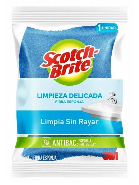 Scotch-Brite · Cero rayas fibra esponja (20 g)