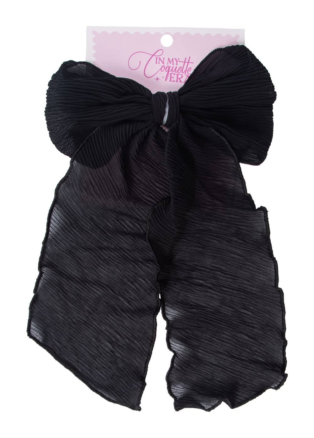 In My Coquette Era Bow Black