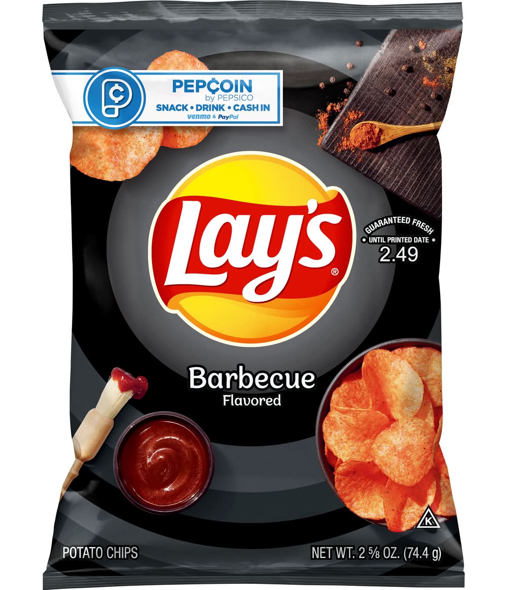 Lay's Potato Chips, Barbecue (2.62 oz)