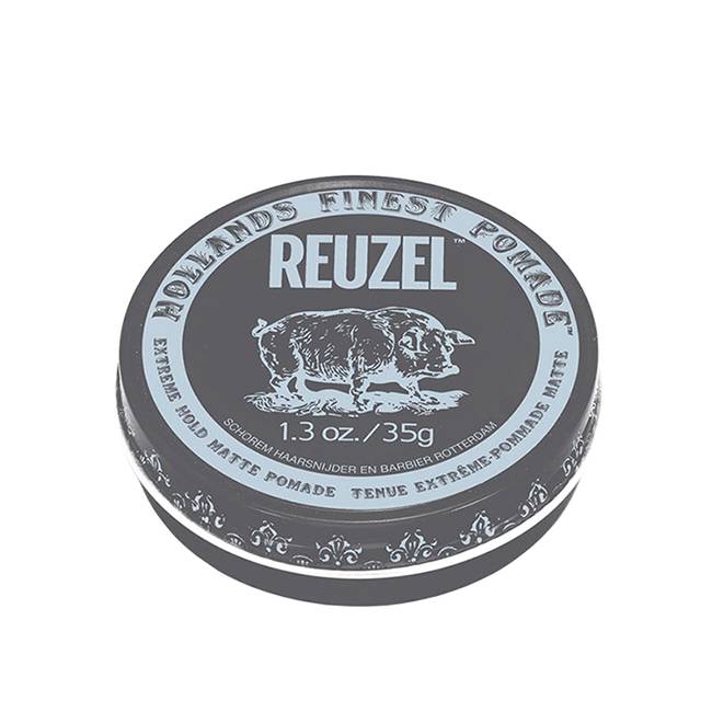 REUZEL 灰豬極強水泥級無光澤髮蠟 35g