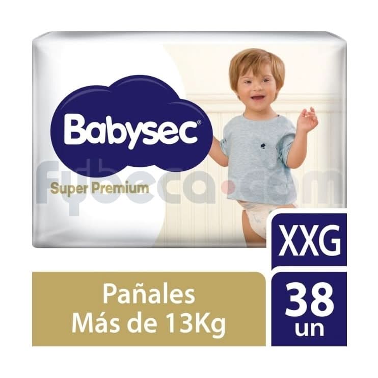 Panal Babysec Super Premium Softprot Xxg X38