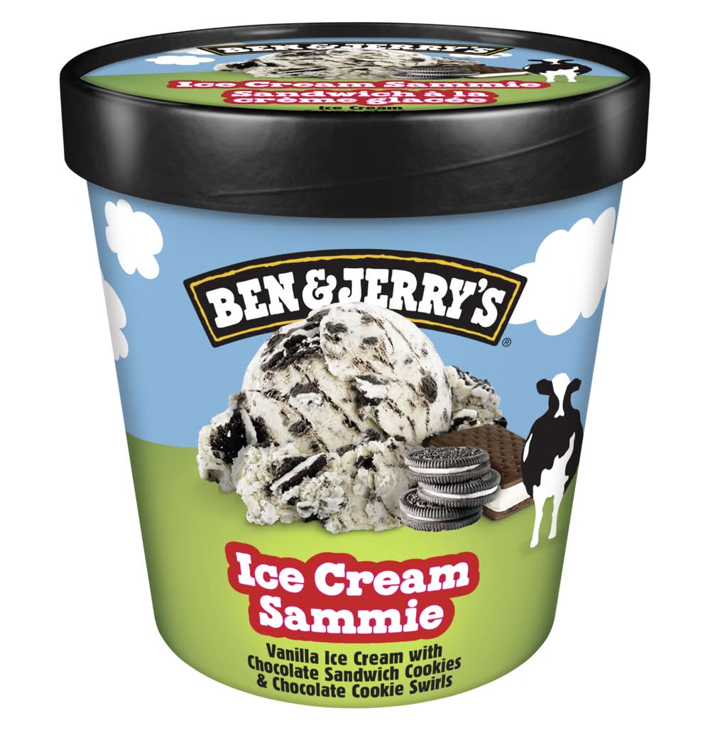Ben & Jerry's Ice Cream, Sammie (473 ml)