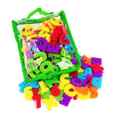 Magnetic Letters & Numbers (120 units)