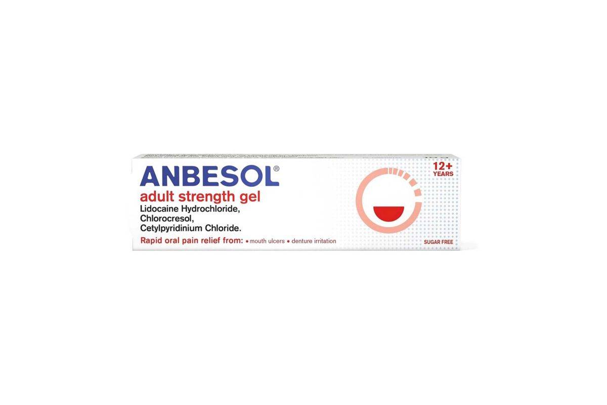 Anbesol Adult Strength Gel 10g