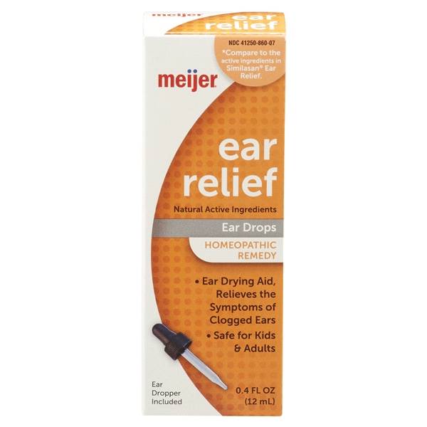 Meijer Ear Relief Ear Drops (0.4 oz)