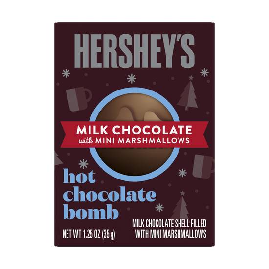 Order Hersheys Hot Chocolate Bomb Filled with Mini Marshmallows - 1.25 oz food online from Rite Aid store, Costa Mesa on bringmethat.com