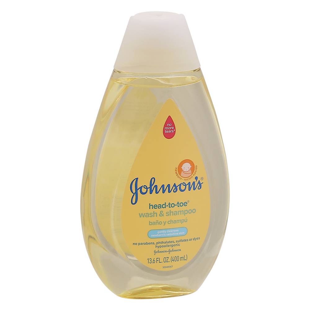 Johnson's Newborn Head-To-Toe Wash & Shampoo (13.6 fl oz)