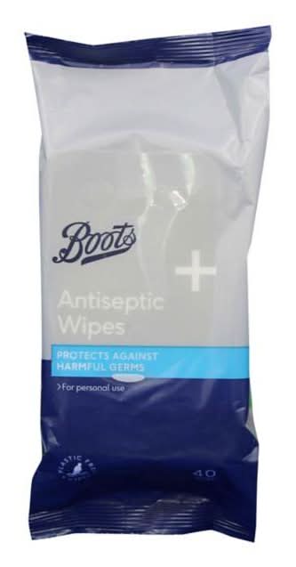 Boots Plastic Free Antiseptic Wipes (40 pack)