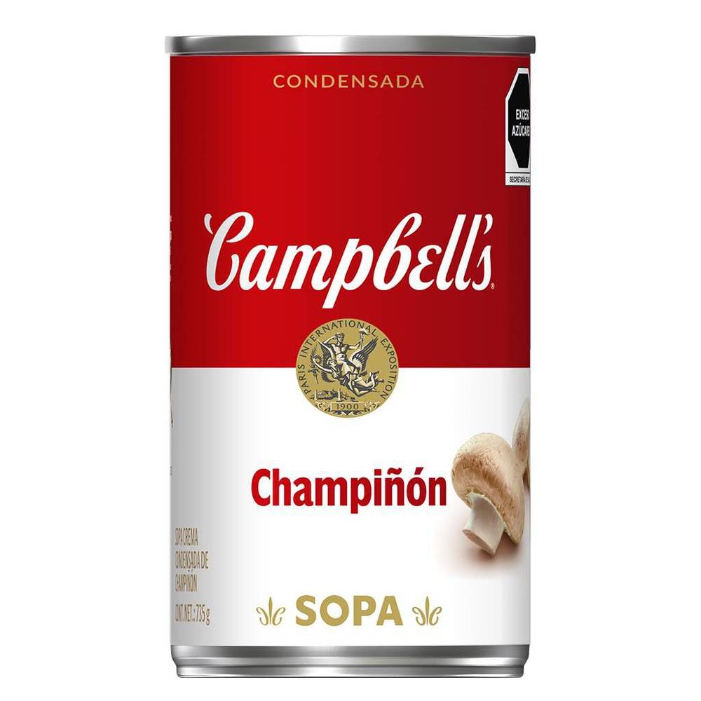 Campbell's crema condensada de champiñones (735 g)
