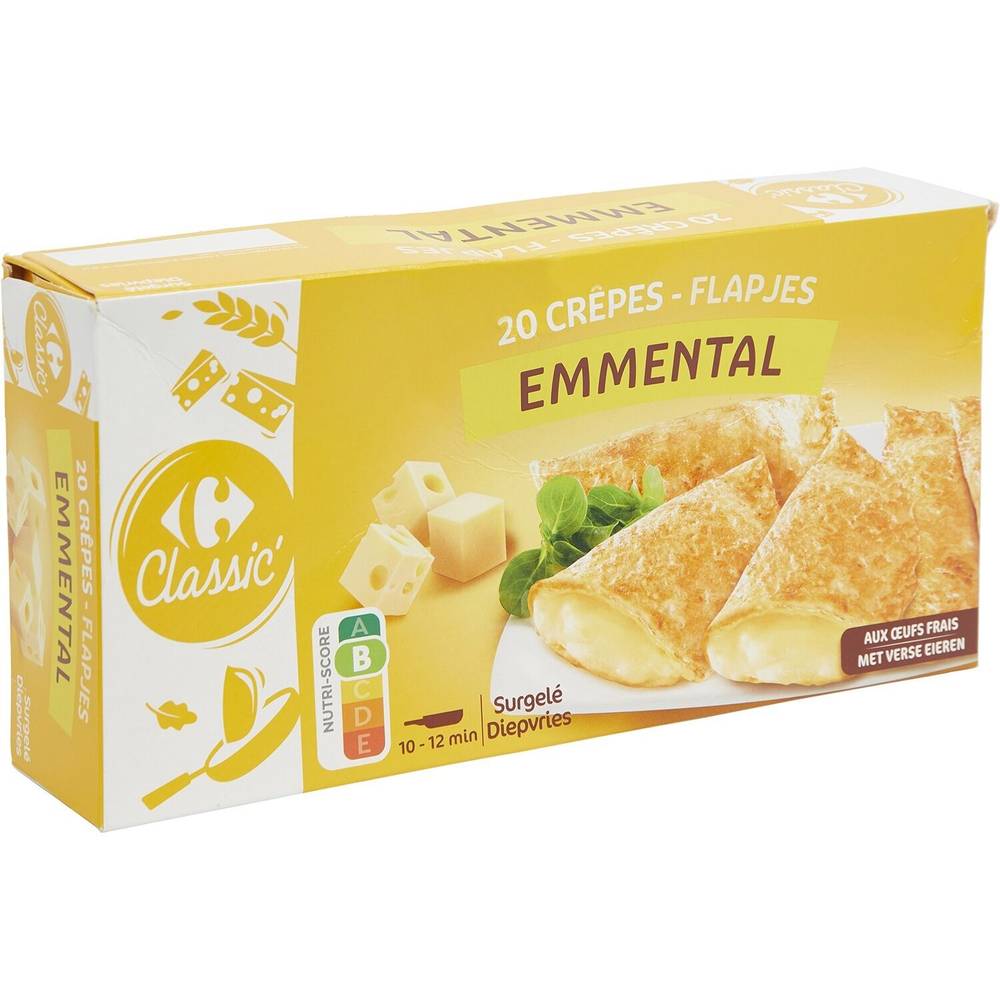 Carrefour - Crêpes emmental (1kg)