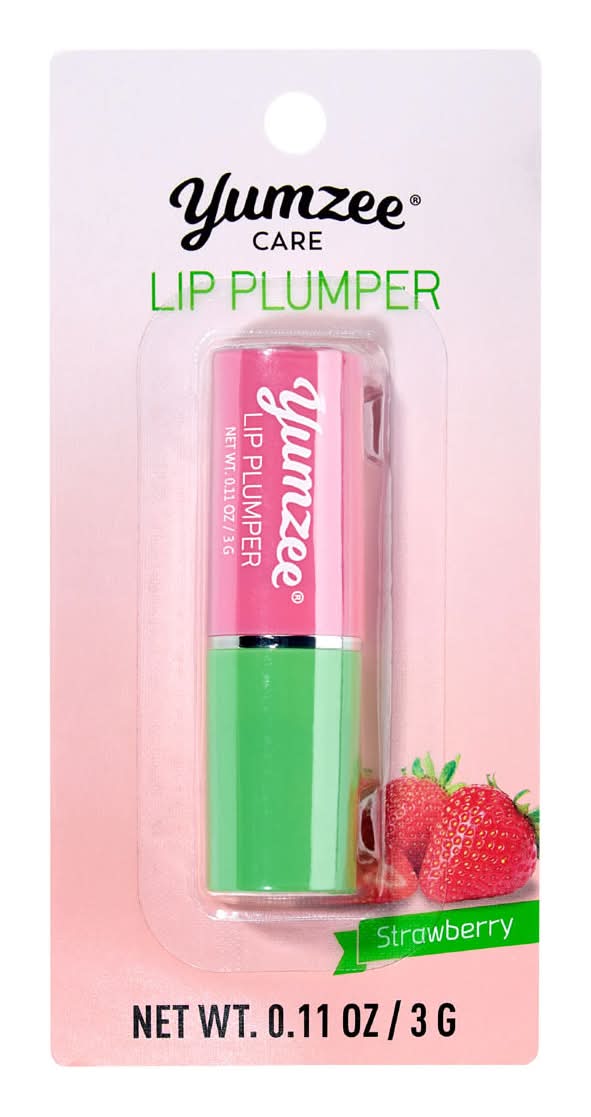 Yumzee Care Strawberry Flavored Lip Plumper 0.11 Oz