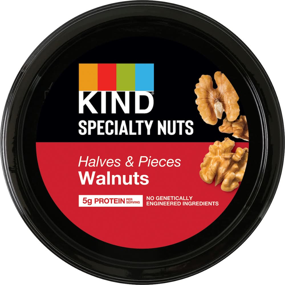 KIND Specialty Nuts Halves & Pieces Walnuts (6.5 oz)