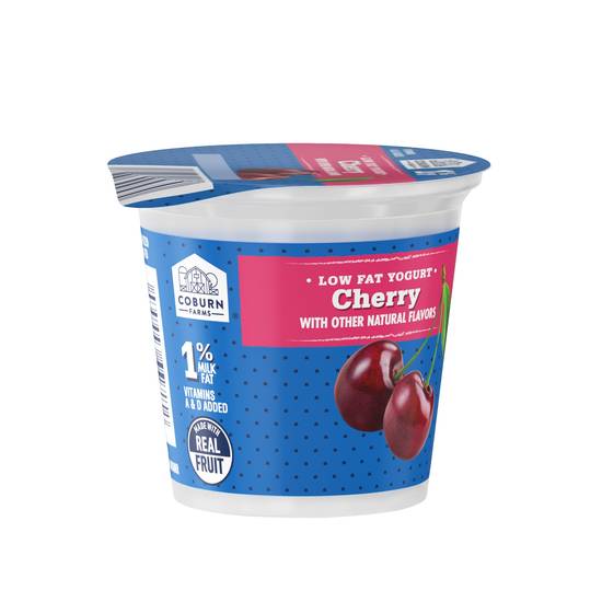 Coburn Farms Coburn Low Fat Yogurt, Cherry