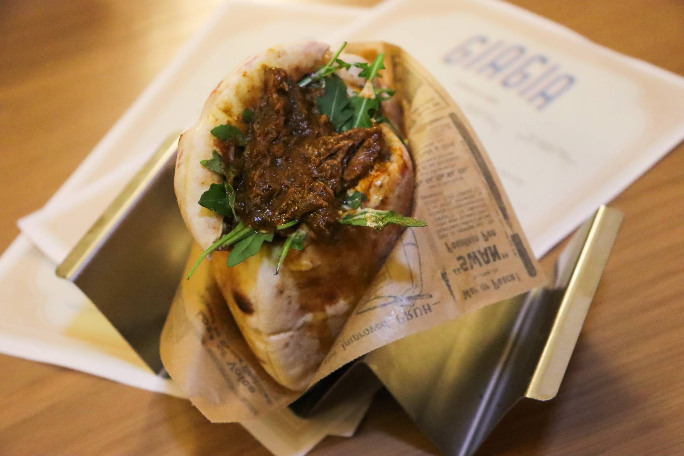 Pita Boeuf confit aux épices 🥙