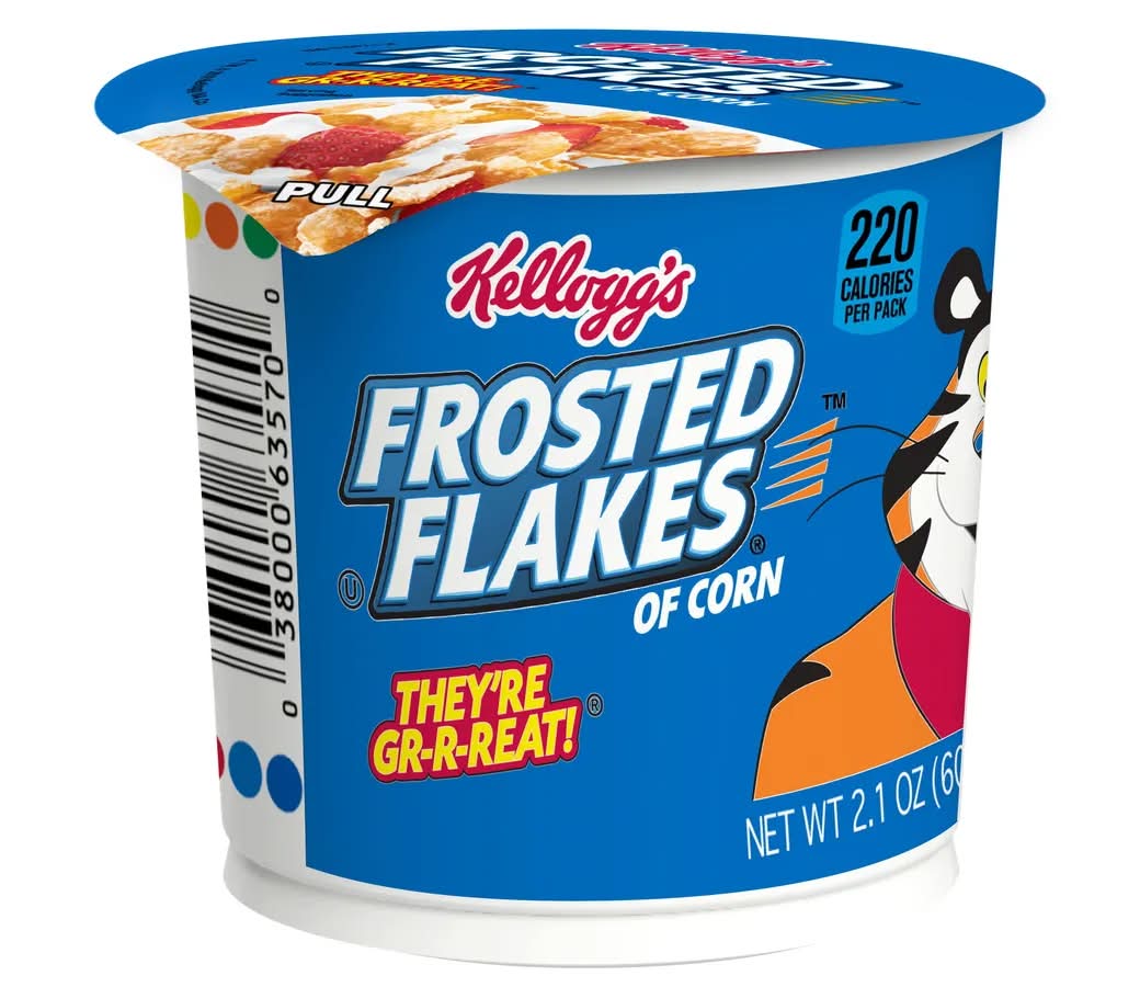 Kellogg's Frosted Flakes Breakfast Cereal Cup