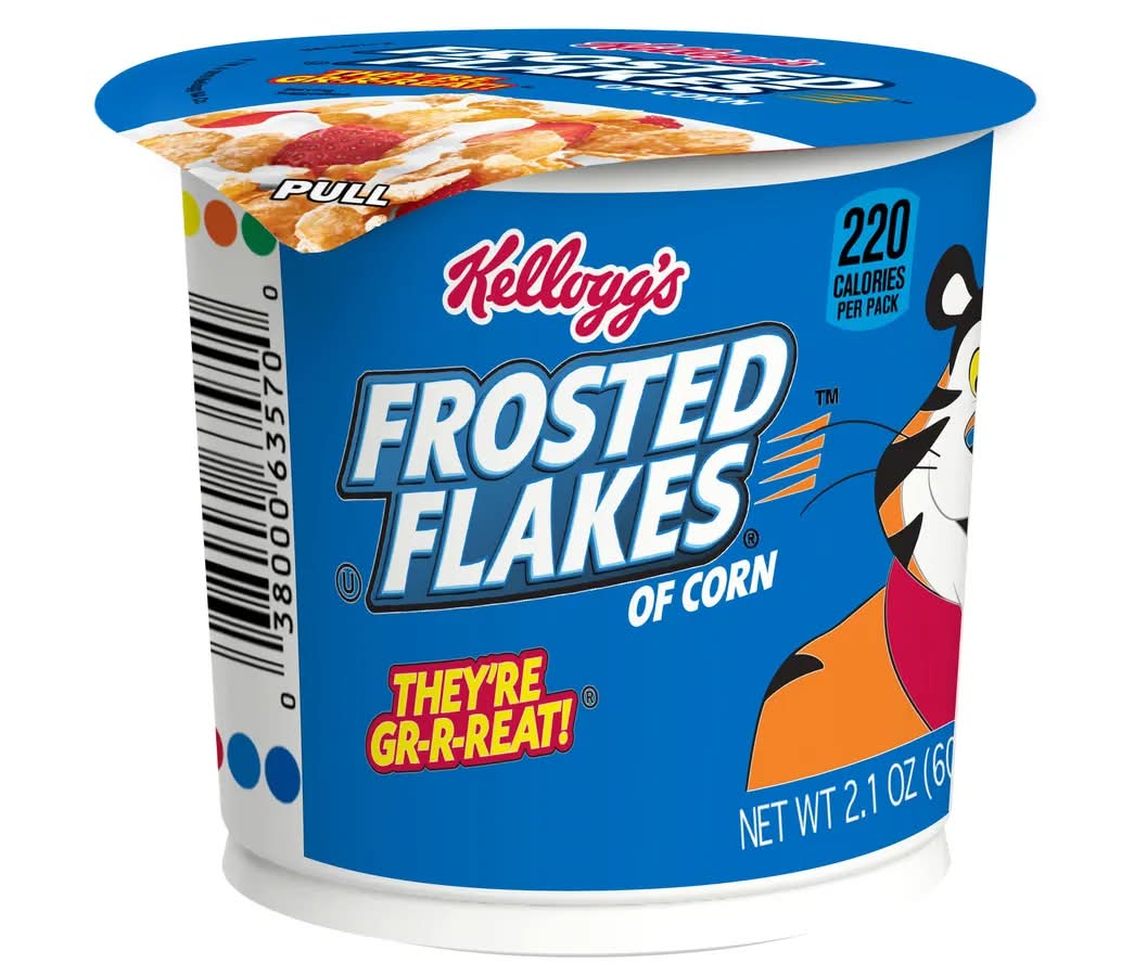 Kellogg's Frosted Flakes Breakfast Cereal Cup