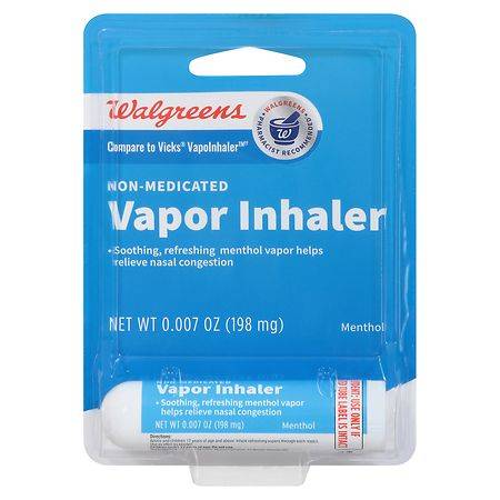 Walgreens Non-Medicated Vapor Inhaler