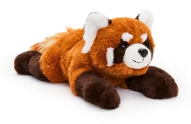 FAO Schwarz Adopt a Pets Plush Toy Panda, 15 in , Red