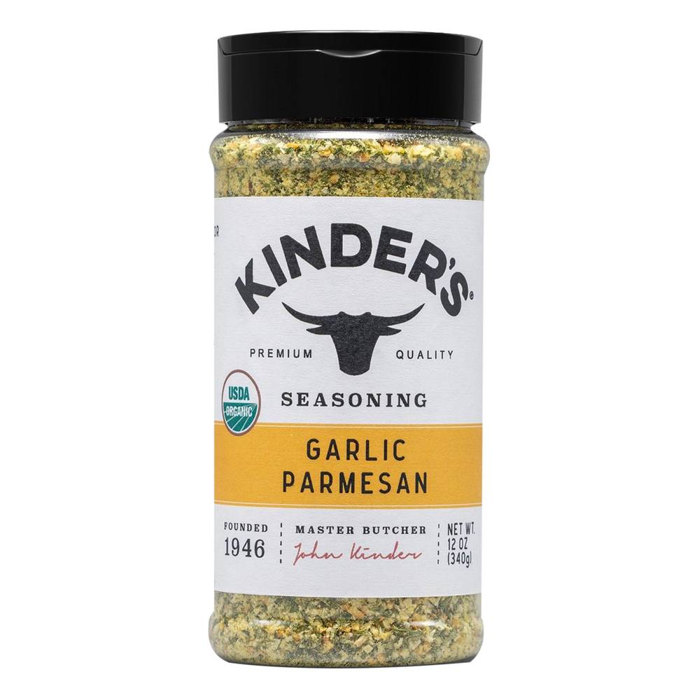 Kinder's Organic Garlic Parmesan Seasoning, 12 oz