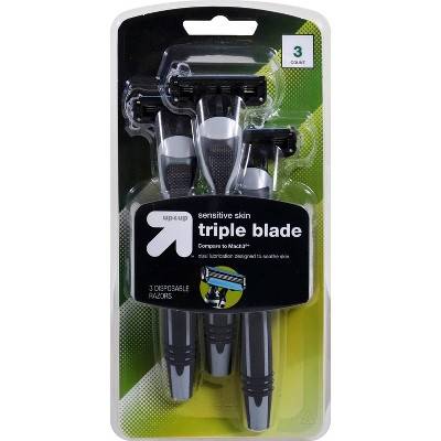 up&up Men's Triple Blade Disposable Razor (3 ct)