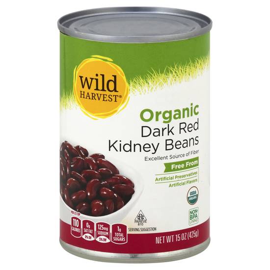 Wild Harvest Organic Dark Red Kidney Beans