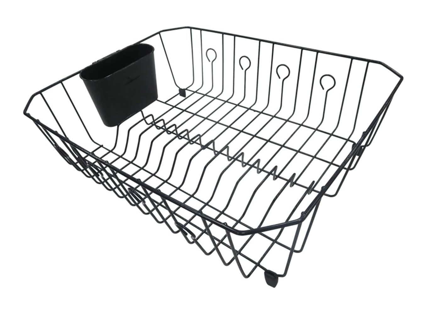 Style Selections 13.78-in W x 17.52-in L x 5.71-in H Metal Dish rack