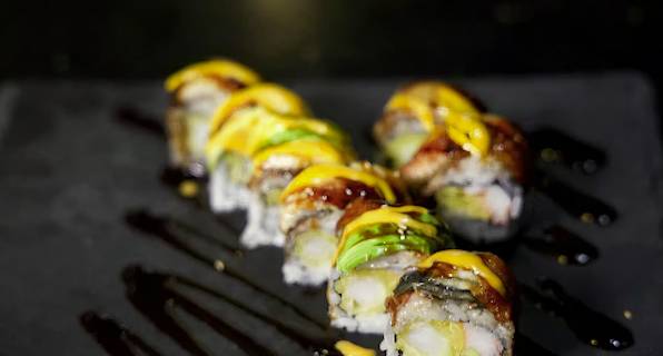 Rainbow Dragon Roll