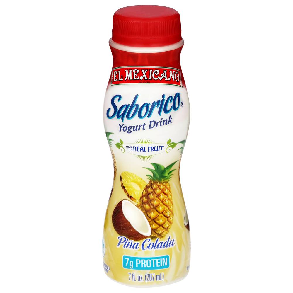 El Mexicano Saborico Drinkable Yogurt (pina colada)