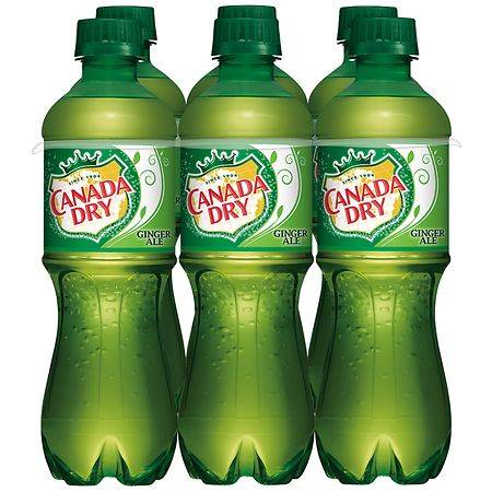 Canada Dry Ginger Ale 6 Pack Bottle - 16.9 fl oz x 6 pack