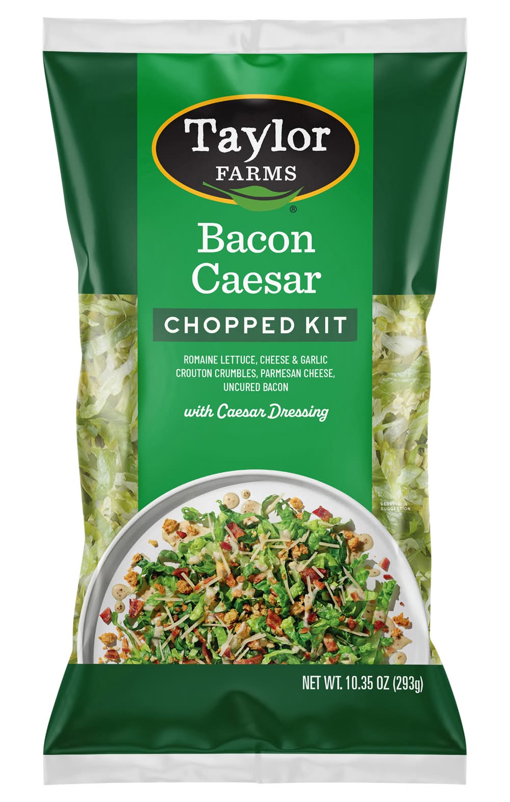 Taylor Farms Bacon Caesar Chopped Salad Kit (10.35 oz)