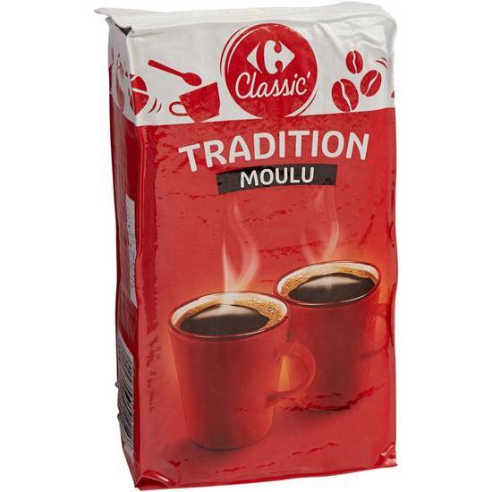 Carrefour Classic' - Café moulu tradition (250 g)