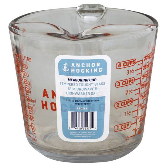 Anchor Hocking 4-cup Glass Measuring Cup