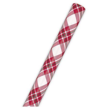 Hallmark Holiday Wrapping Paper Roll Jumbo, Red-White