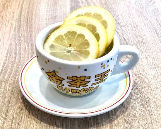 D05 lemon tea 熱檸茶