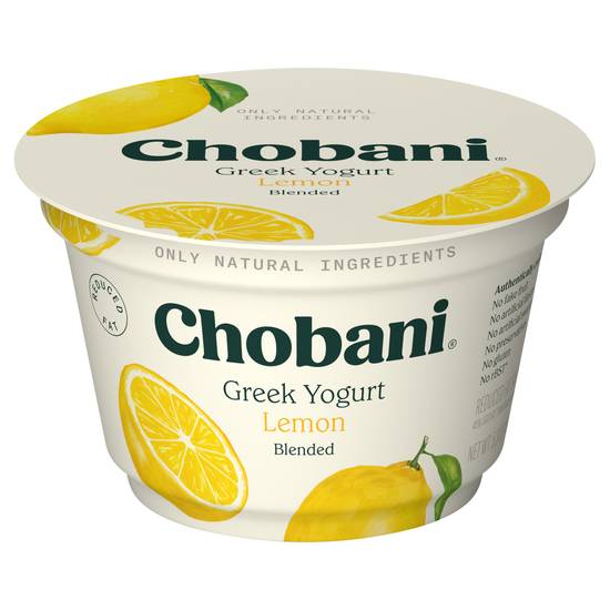 Chobani Blended Greek Yogurt (lemon)