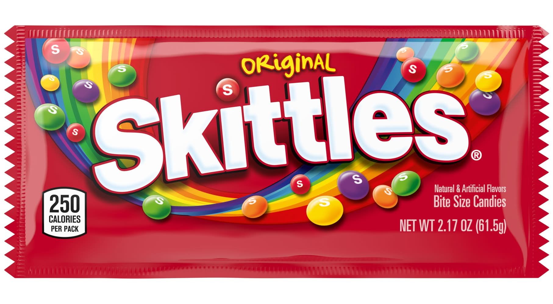 Skittles Original Bite Size Candies, Original (2.17 oz)