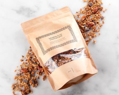 Granola de chocolate