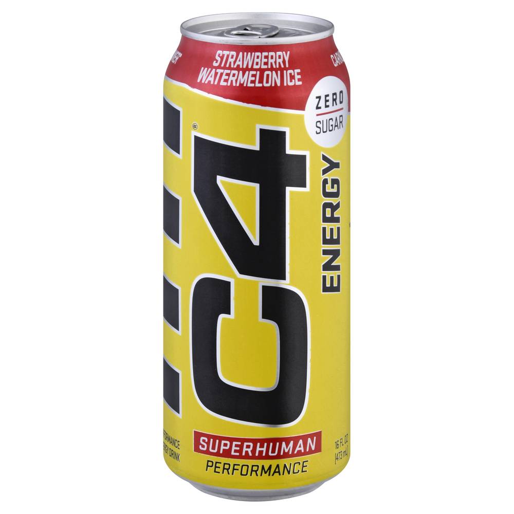 C4 Zero Sugar Strawberry Watermelon Energy Drink (1 lbs)