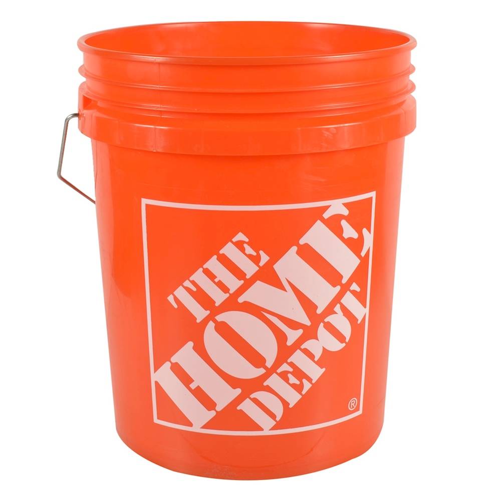 The home depot cubeta multiusos naranja (1 pieza)