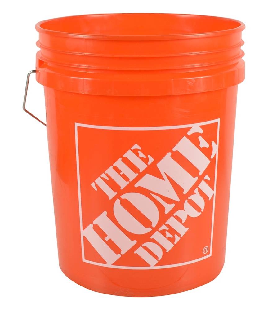 The Home Depot · Cubeta multiusos naranja (250 g)