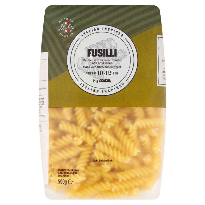 ASDA Fusilli Pasta 500g