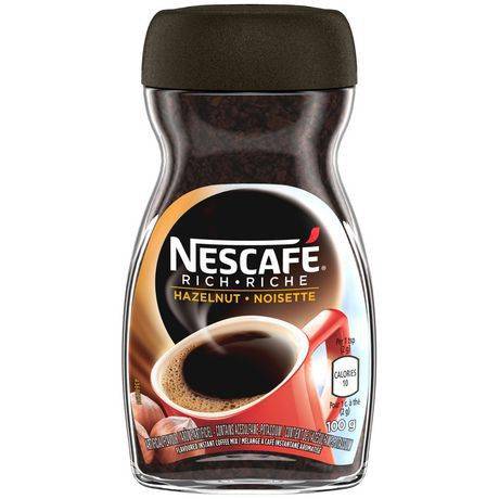 Nescafé café instantané noisette riche (100 g) - rich hazelnut instant coffee (100 g)