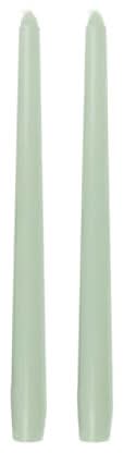 Ashland Unscented Taper Candles, 10 in, Light Green (2 ct)