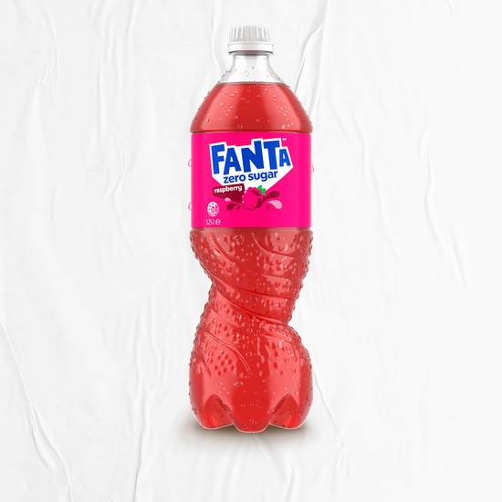 Fanta® Raspberry No Sugar 1.25L