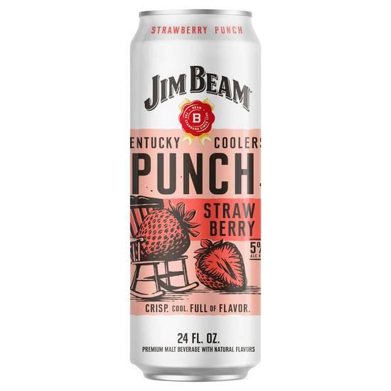 Jim Beam Kentucky Coolers Strawberry Punch (24 fl oz)