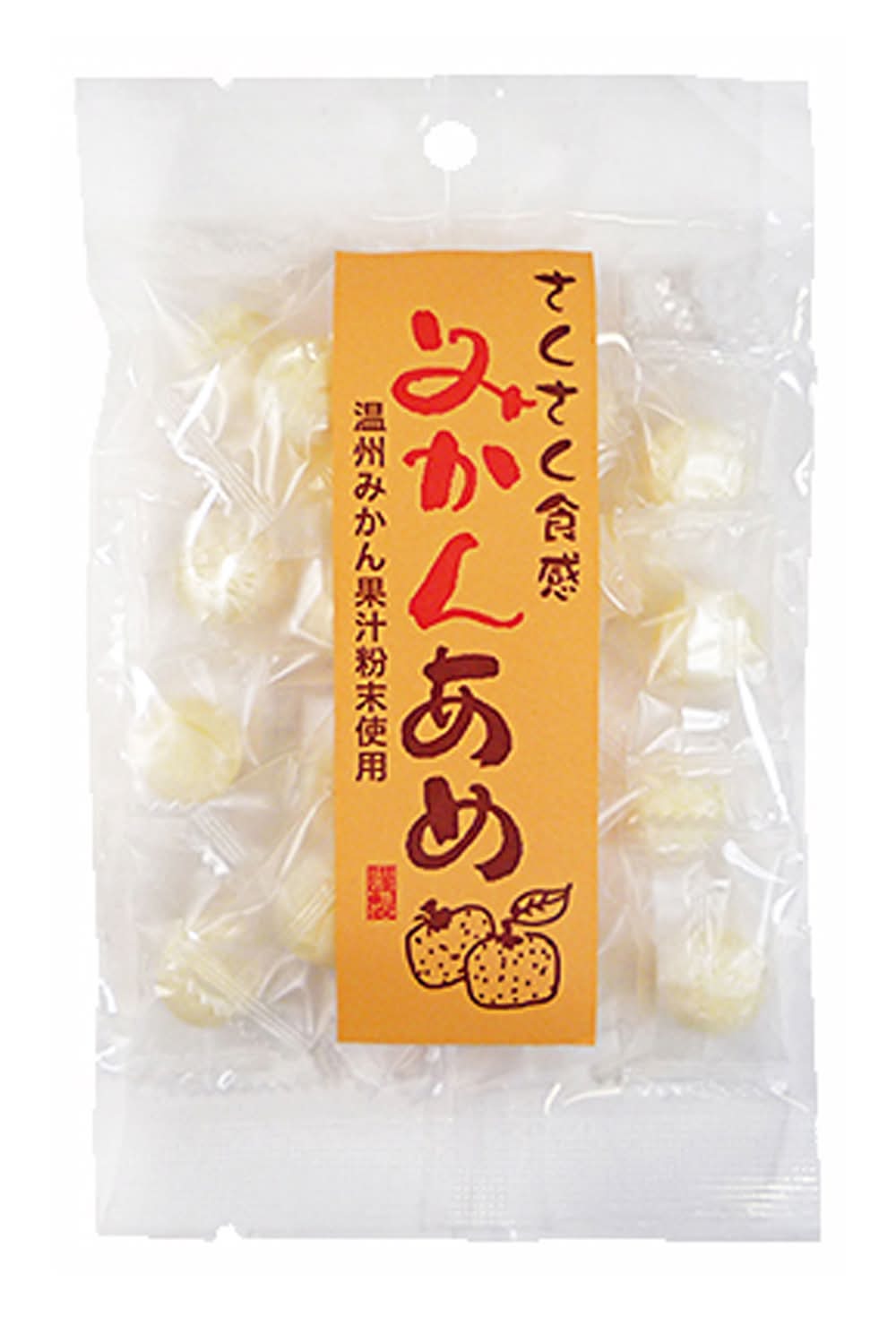 味の花壇 サクサクみかん飴 80g Delivery Near Me | Order Online