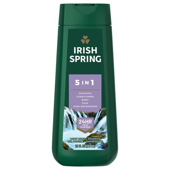 Irish Spring 5 in 1 Body Wash 20 OZ