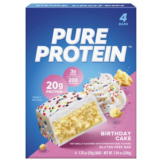 Pure Protein Pure Protein ( birthday cake)