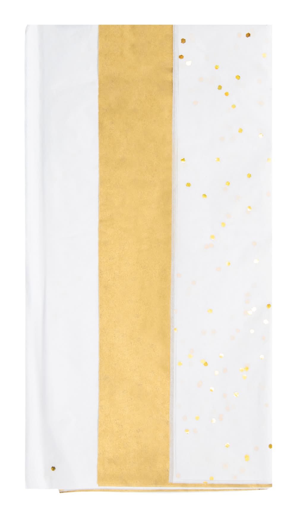 Decorative Tissue Paper 10-Count Metallic Gold